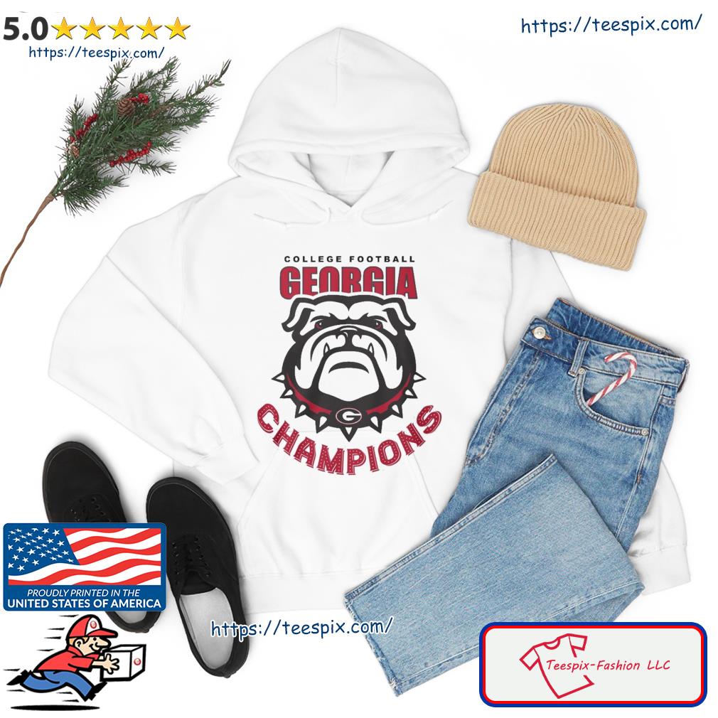 Georgia Bulldogs College Football Champions Shirt hoodie