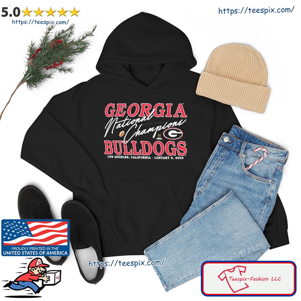 Georgia Bulldogs National Champions Los Angeles January 9, 2023 Shirt hoodie