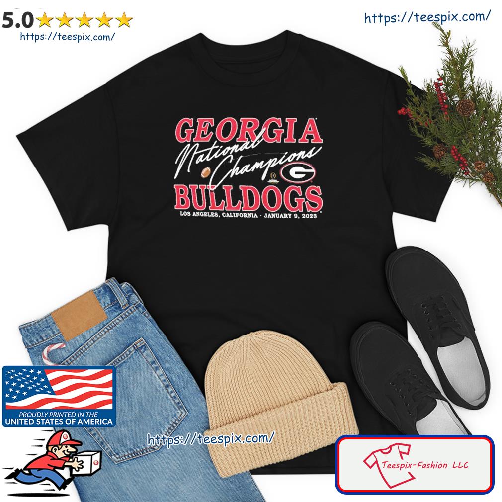 Georgia Bulldogs National Champions Los Angeles January 9, 2023 Shirt