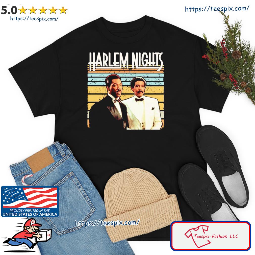 Harlem Nights Tri Blend Sunset Design Shirt