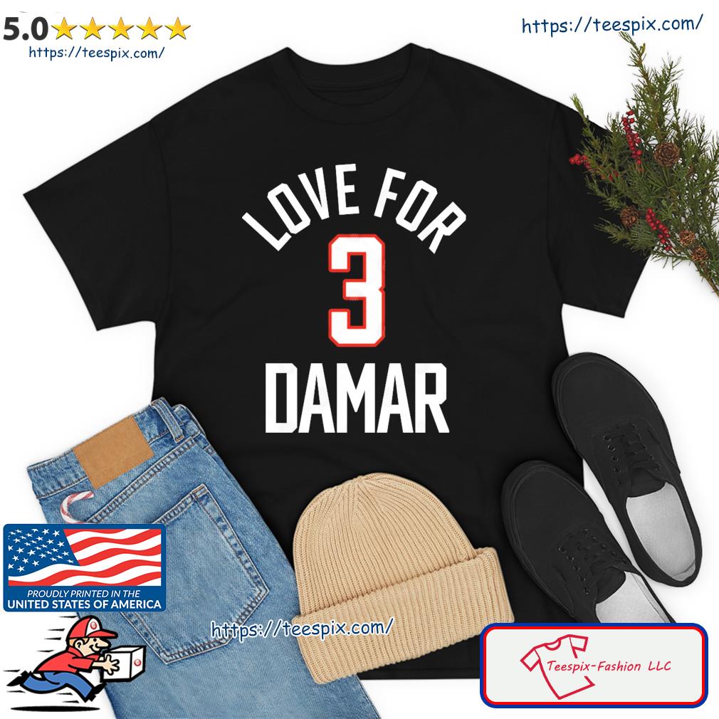 Hot Love For 3 Damar T-Shirt