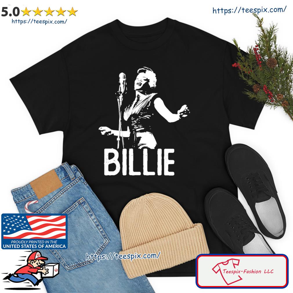 Jazz And Swing Music Singer Billie Holiday Shirt