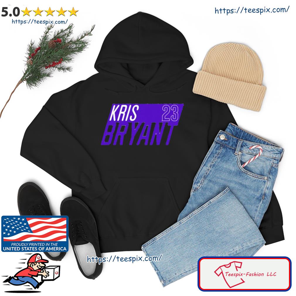 Kris Bryant 23 Colorado Rockies Shirt hoodie