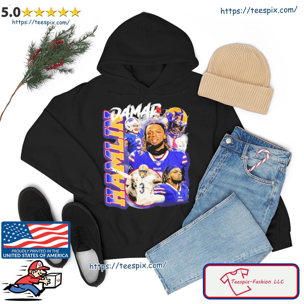 Damar Hamlin Bootleg Love For 3 Hoodie T Shirt