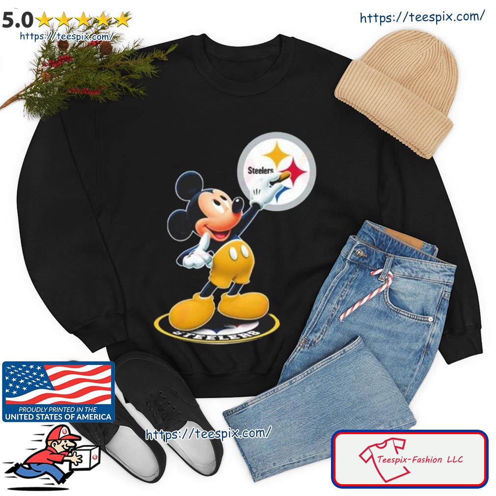 Nfl Pittsburgh steelers disney number mickey mouse shirt, hoodie,  longsleeve tee, sweater