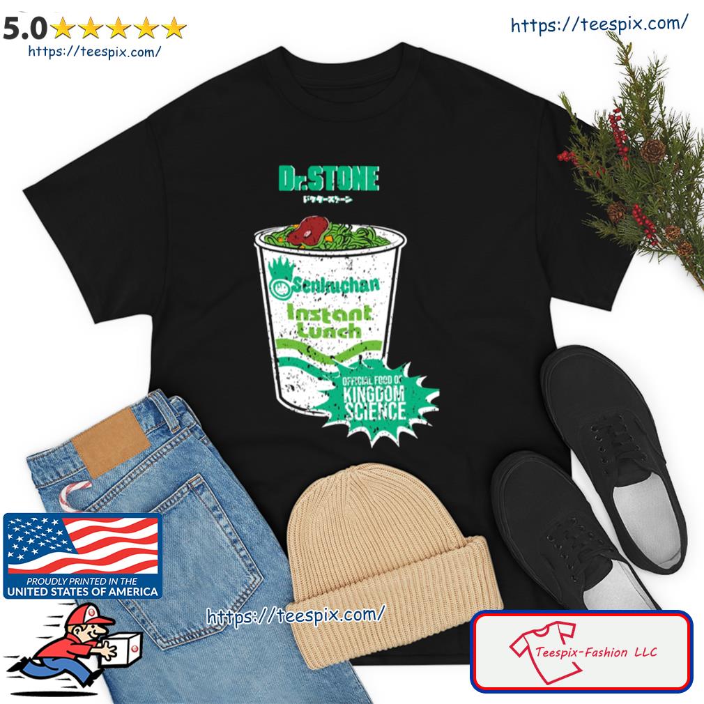 Official Food Of Kingdom Science Grunge Style Dr Stone Shirt