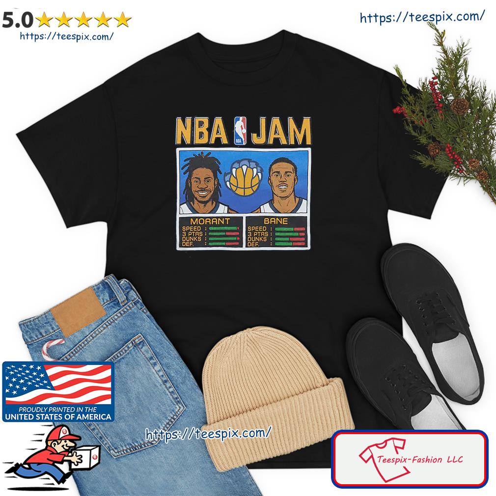 NBA Jam Grizzlies Morant And Bane Shirt