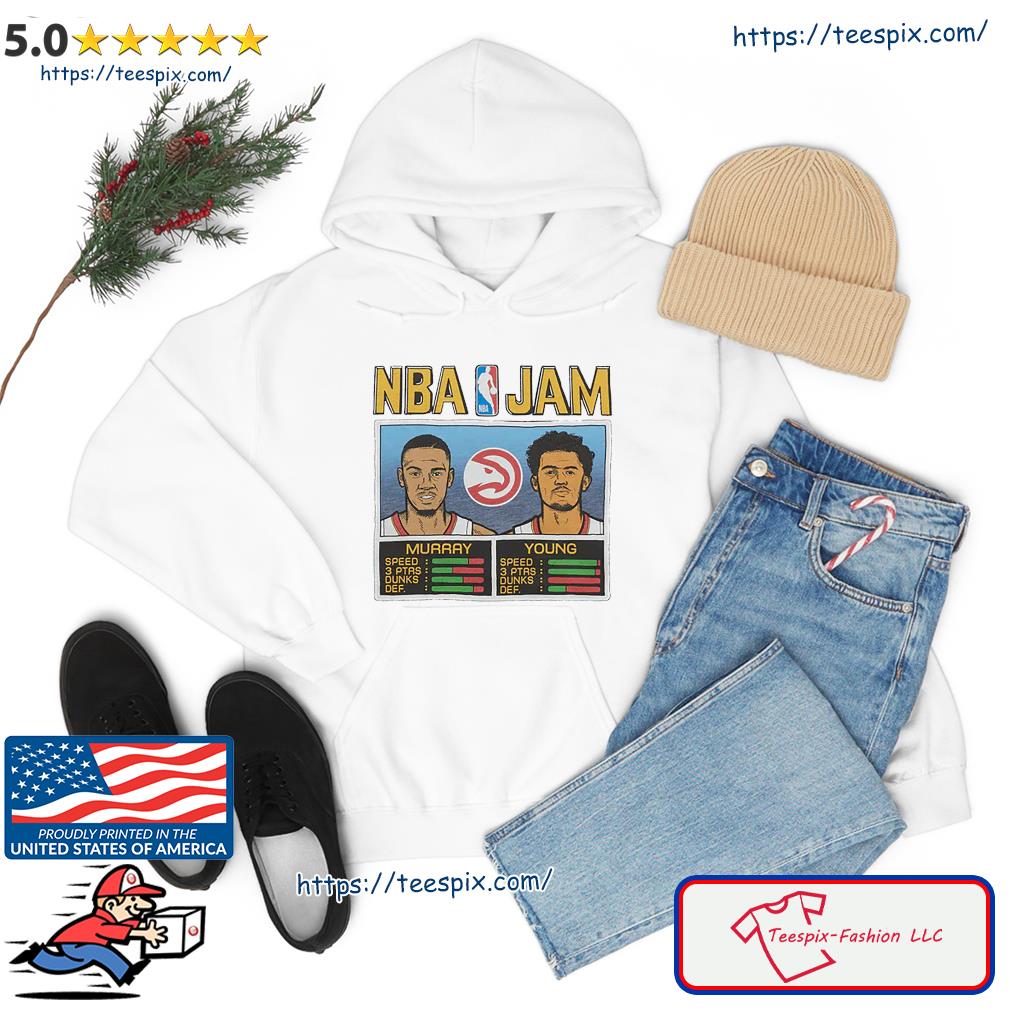 NBA Jam Hawks Murray And Young Shirt hoodie