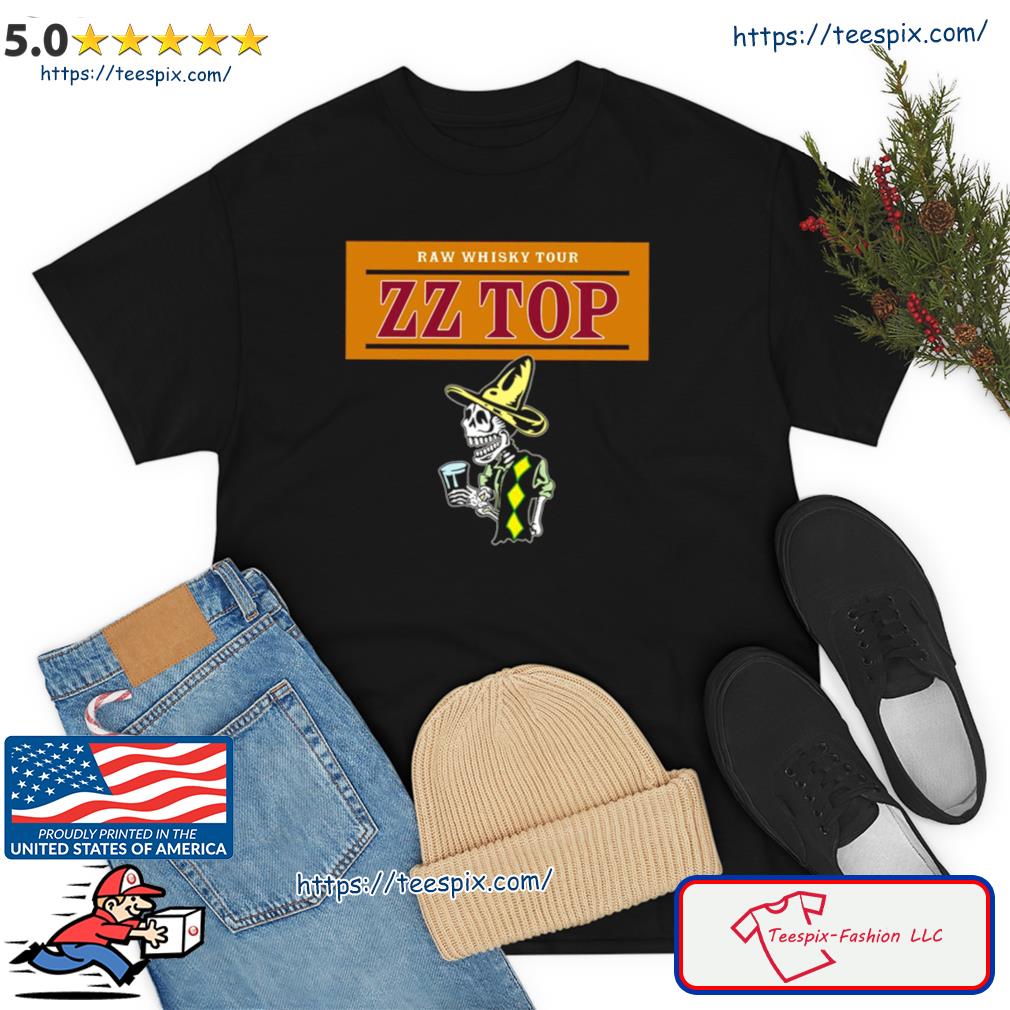 Official Zz Top Raw Tour 2023 Shirt