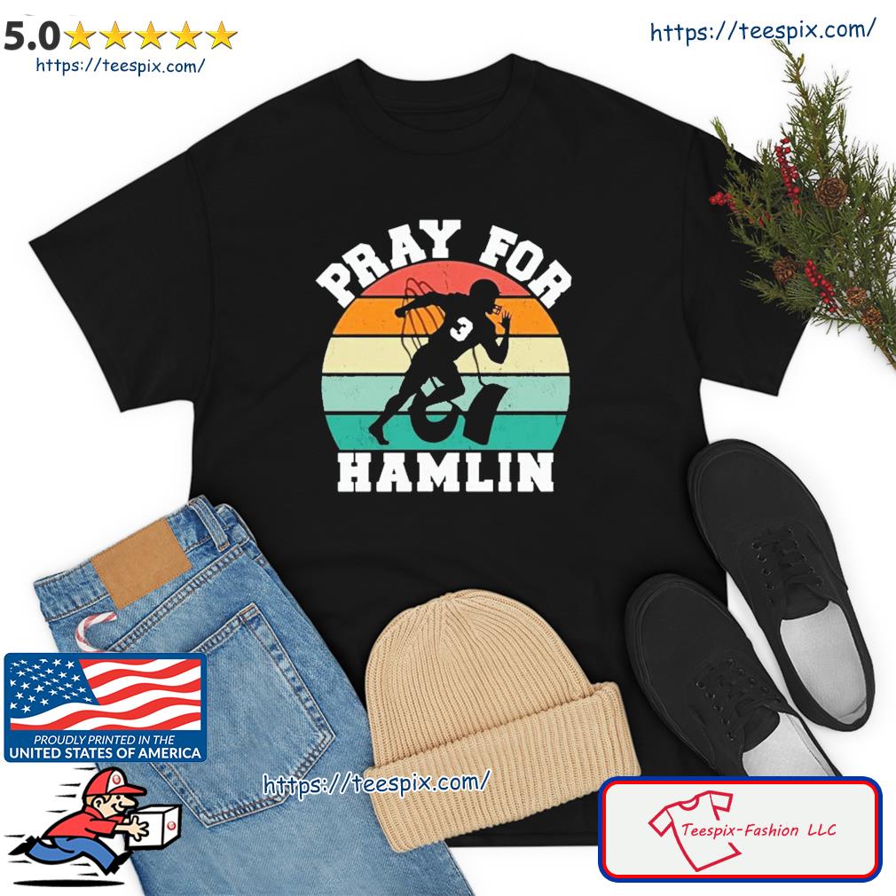 Pray for 3 Damar Hamlin Vintage shirt