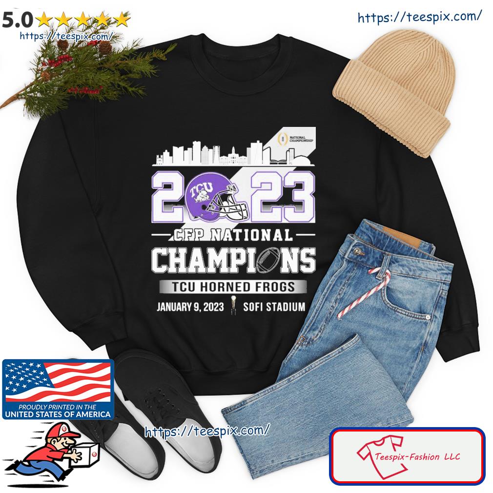 TCU Horned Frogs CFP National Champions 2023 T Shirt Unisex T Shirt