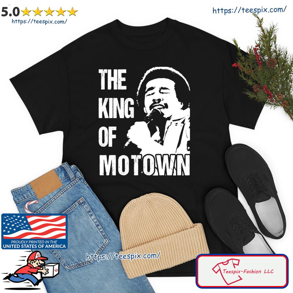 The King Of Motown Poster Smokey Robinson Graphic Shirt