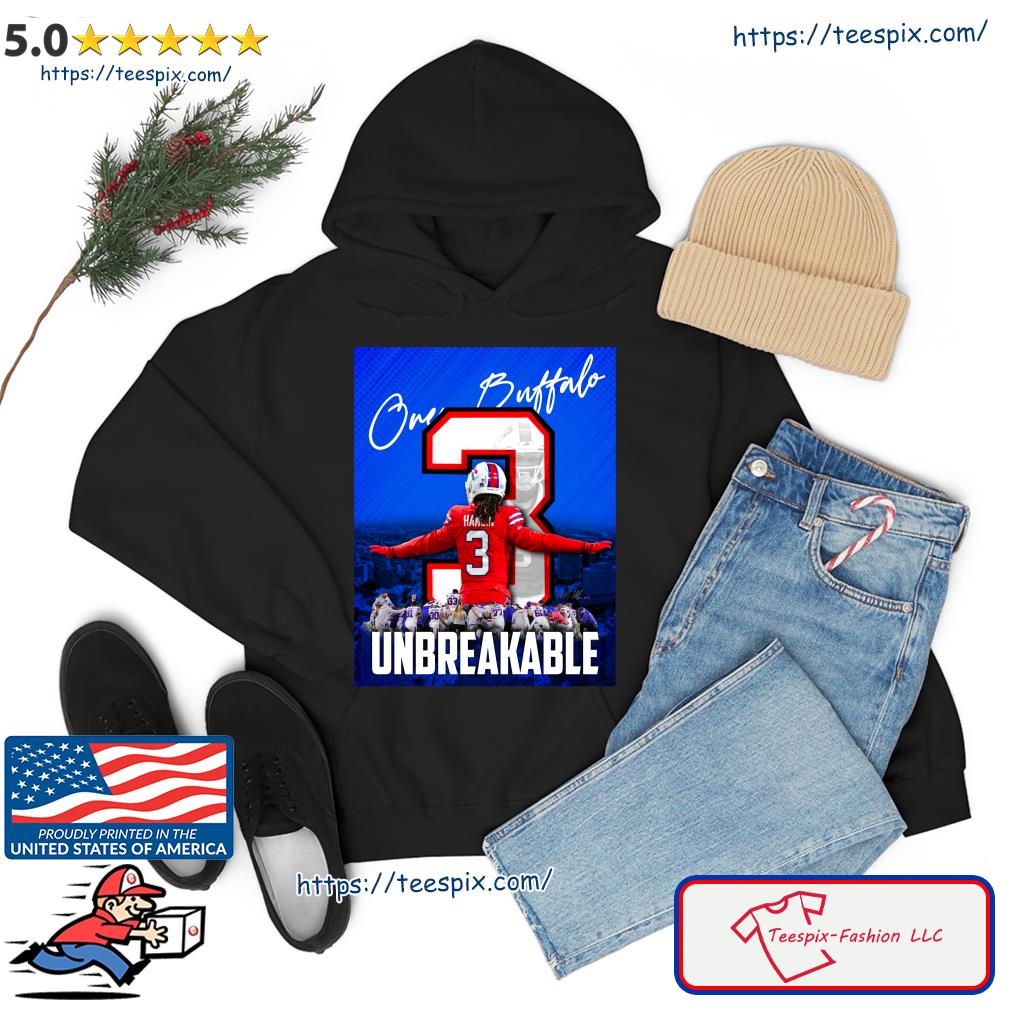 Unbreakable Damar Hamlin One Buffalo Bills s hoodie