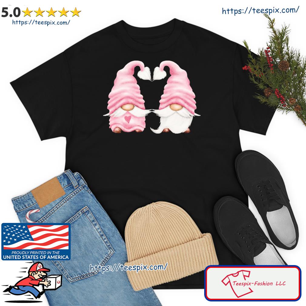 Unique Valentines Day Gnome Aesthetic Shirt