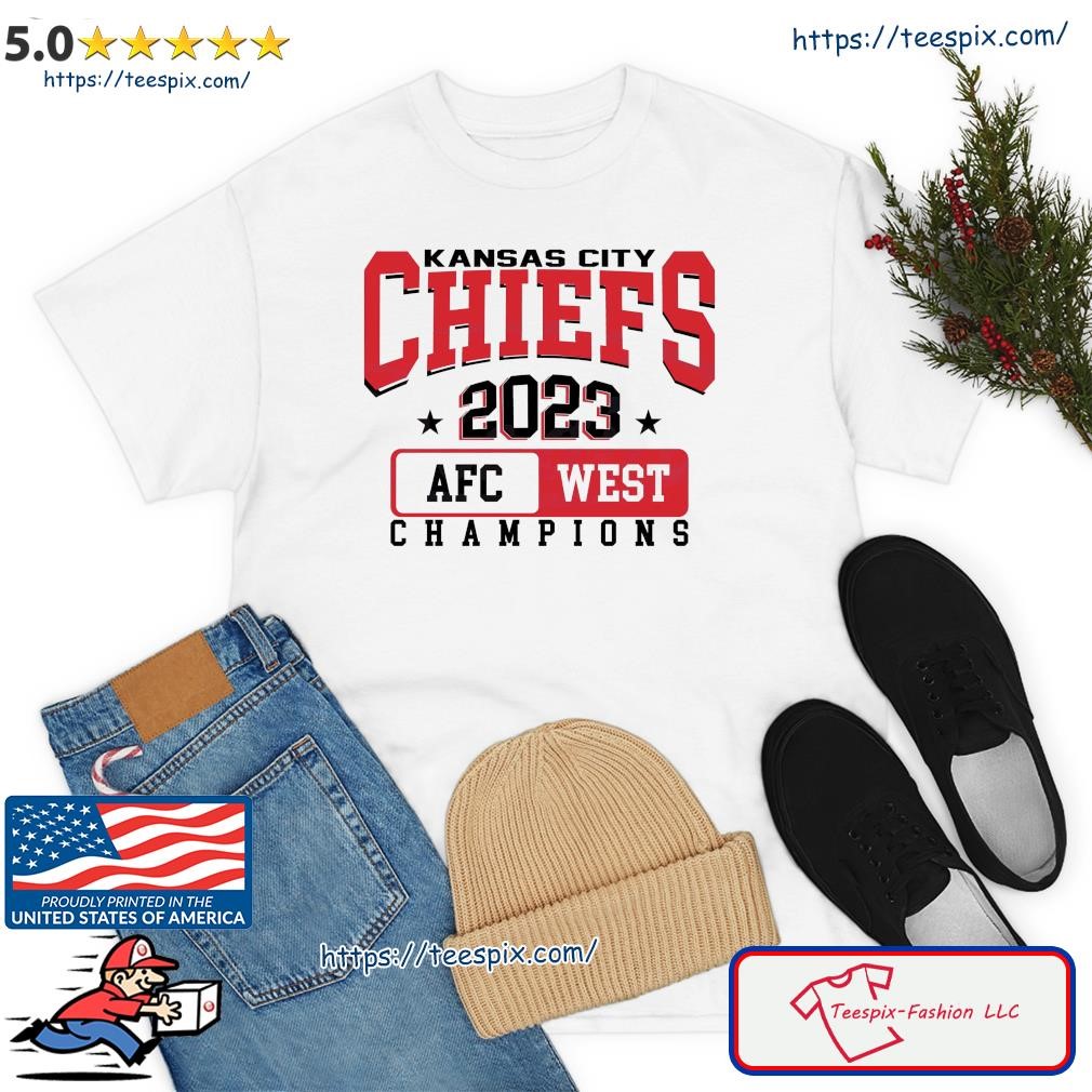 Kansas City Chiefs AFC Champions 2023 T-shirt - Store T-shirt Shopping  Online