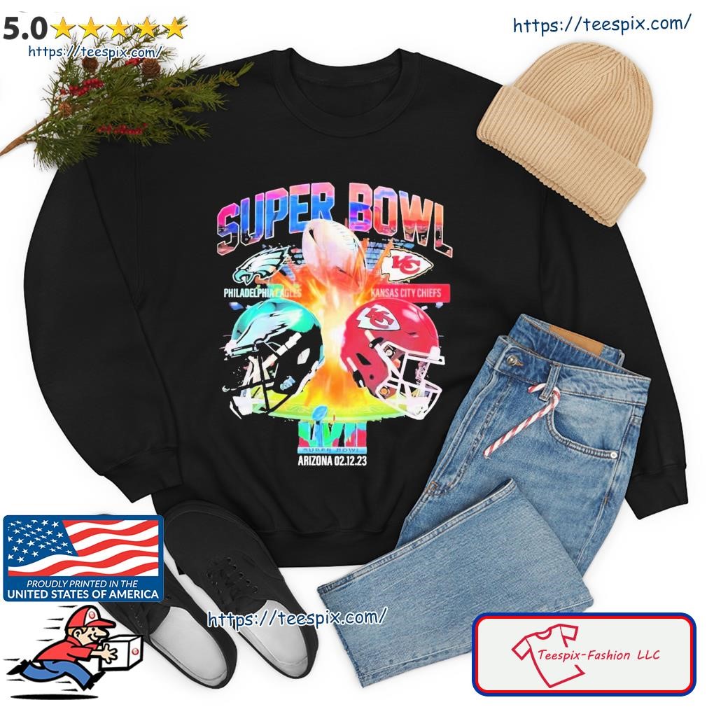 Arizona 2023 LVII Super Bowl Kansas City Chiefs Vs Philadelphia Eagles shirt,  hoodie, sweater, long sleeve and tank top