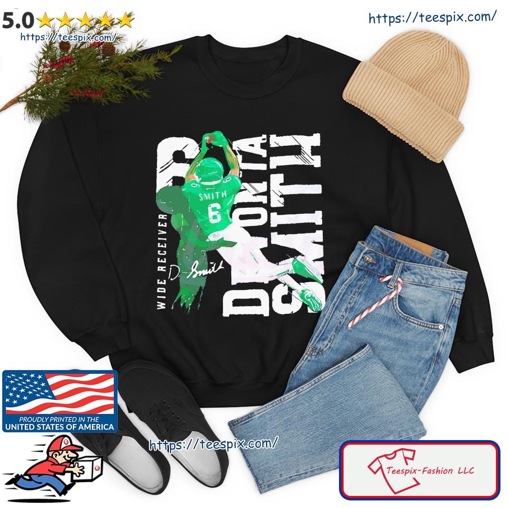 Devonta Smith Shirt Wide Receiver Philadelphia Eagles Gift - Personalized  Gifts: Family, Sports, Occasions, Trending