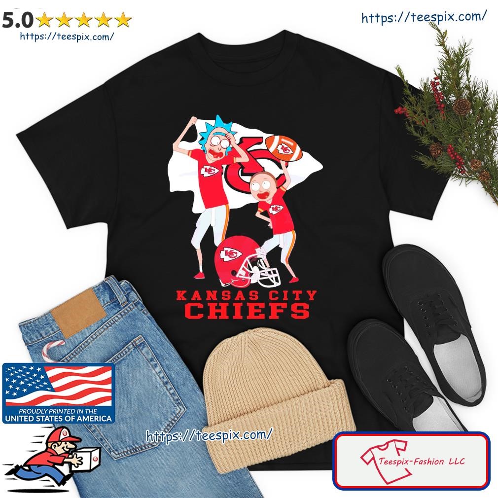 Funny Rick And Morty Kansas City Chiefs Shirt