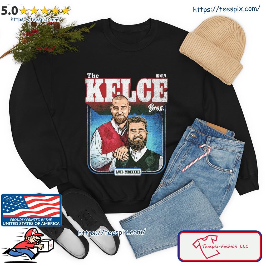 the Kelce Bros Jason Kelce and Travis Kelce shirt - Limotees