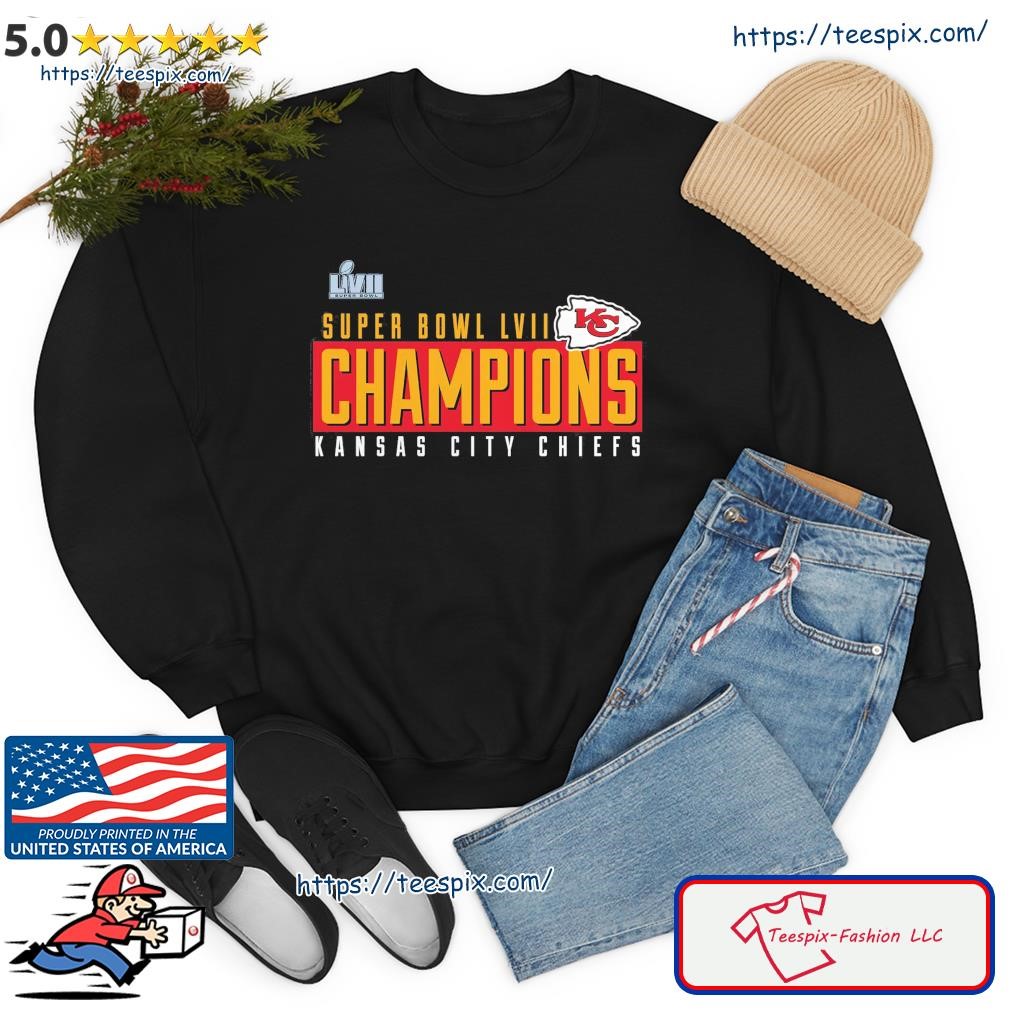 Kansas City Chiefs Fanatics Branded Super Bowl LVII Champions Big & Tall  Scoreboard Showcase Schedule Shirt, hoodie, sweater, long sleeve and tank  top