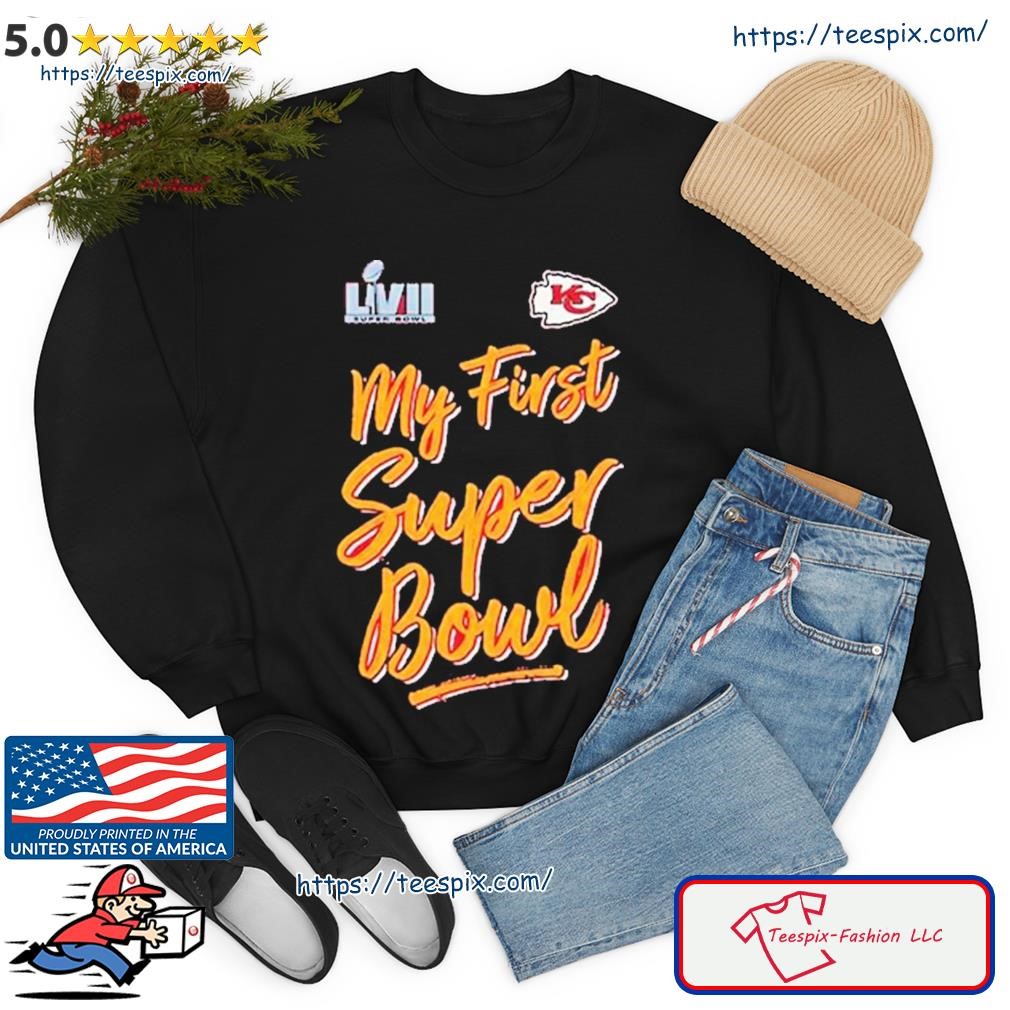 My first super bowl shirt, hoodie, sweater, long sleeve and tank top