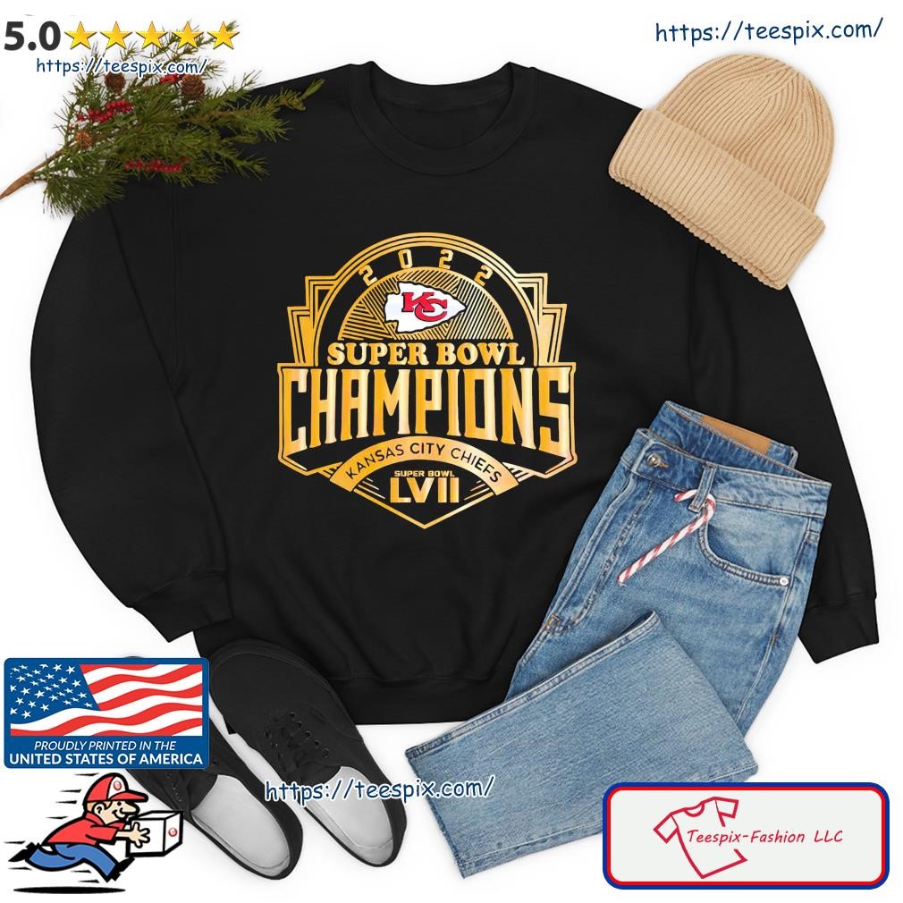 Official Super Bowl LVII 2023 Kansas City Chiefs Champions shirt, hoodie,  sweater and long sleeve