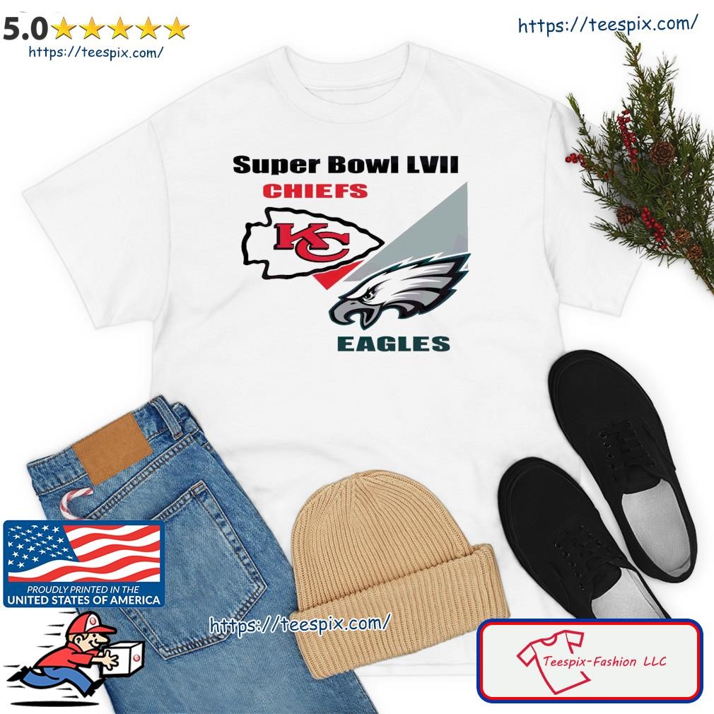 Super bowl 2023 vintage philadelphia eagles Kansas city Chiefs shirt,  hoodie, sweater, long sleeve and tank top