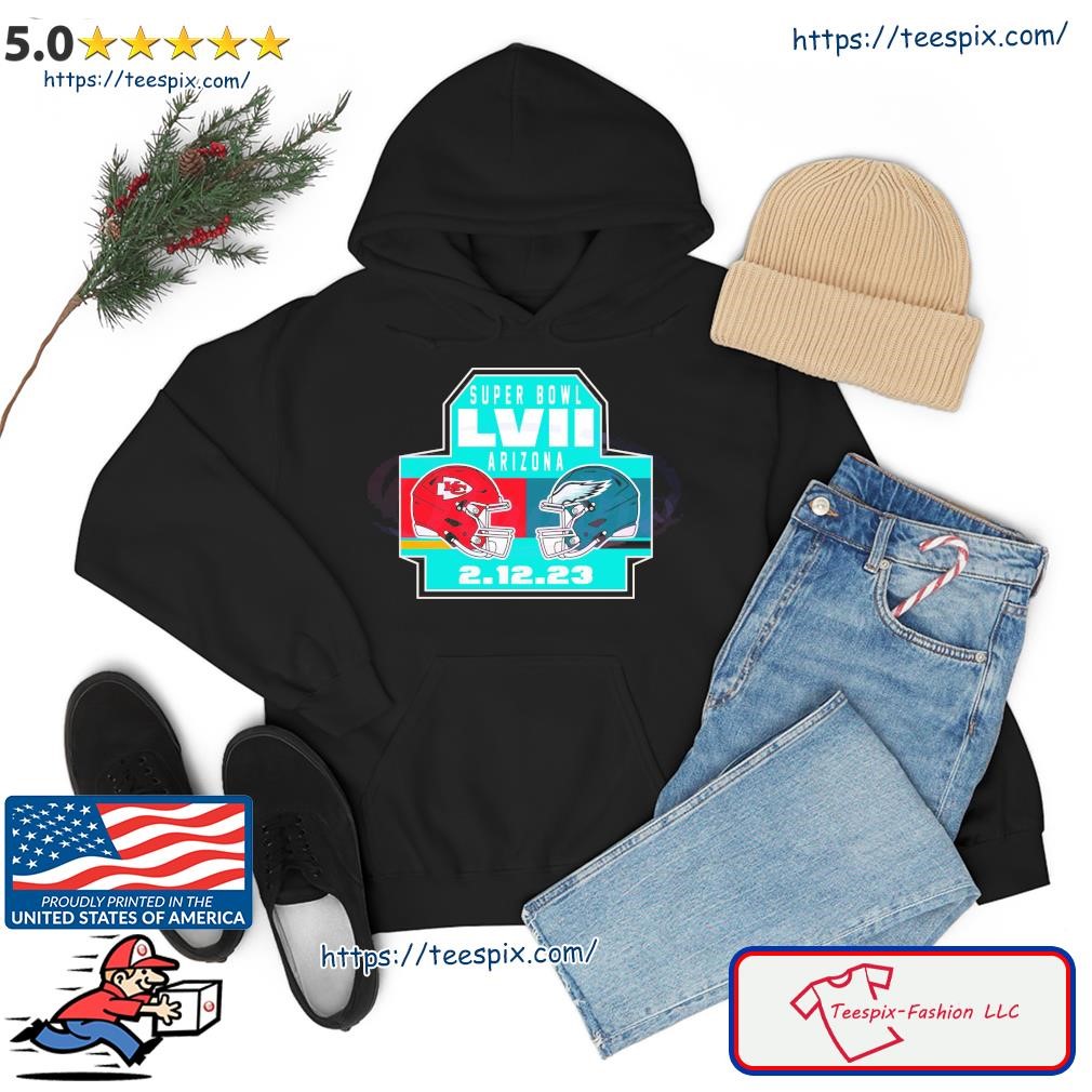 Philadelphia Eagles vs Kansas City Chiefs super Bowl LVII Trophy shirt,  hoodie, sweater, long sleeve and tank top