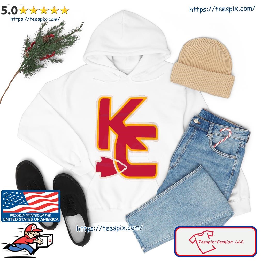 Kc Heart Arrowhead Kc Chiefs Fans logo shirt, hoodie, sweater