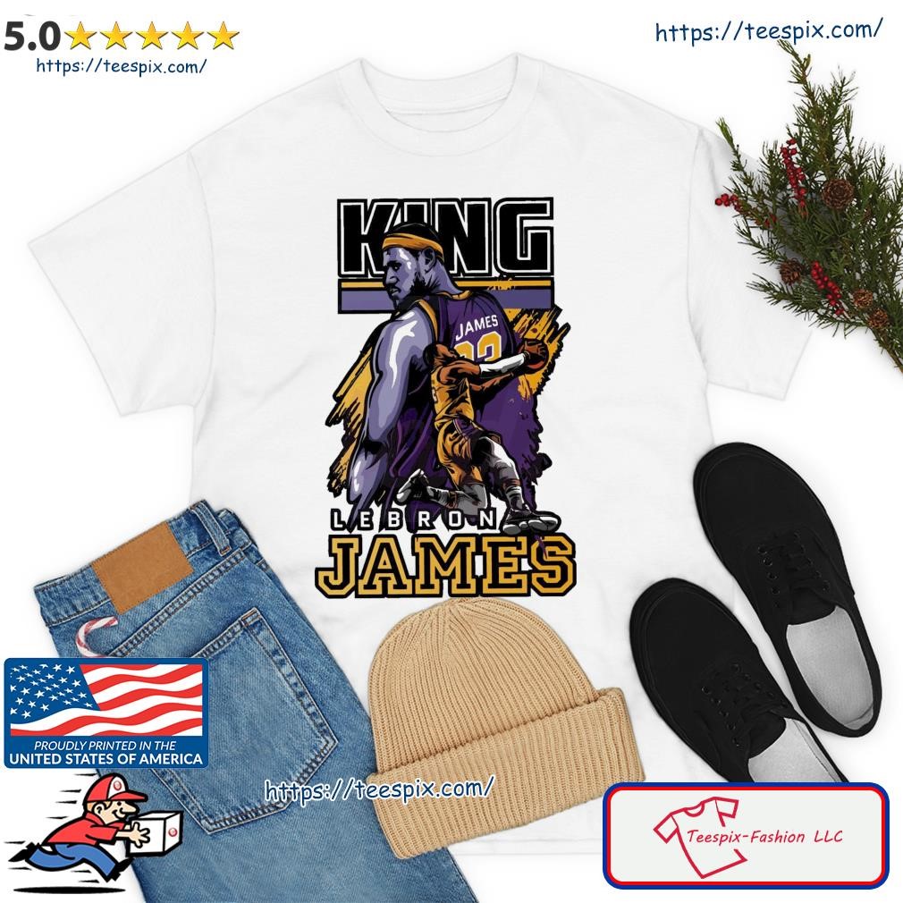 King James Solid Fan Design Lebron James Lakers Shirt, hoodie, sweater,  long sleeve and tank top
