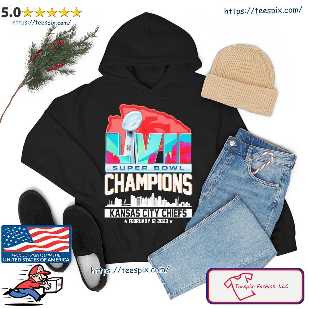 Kansas City Chiefs Super Bowl Champions February 12 2023 shirt, hoodie,  sweater, long sleeve and tank top