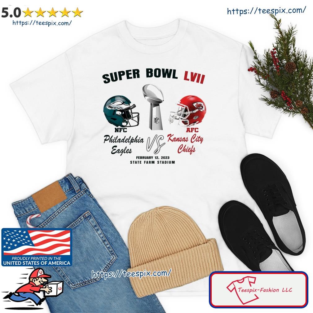 2023 Super Bowl LVII Kansas City Chiefs Arizona T-Shirt - T-shirts