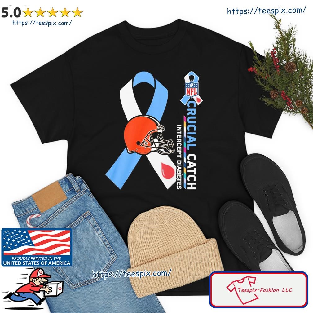 Breast Cancer Dallas Cowboys Crucial Catch Intercept Diabetes Shirt