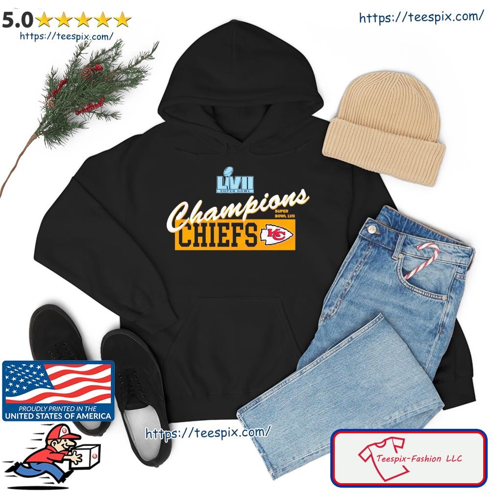 Official Kansas City Chiefs Super Bowl LVII Champions Hoodies