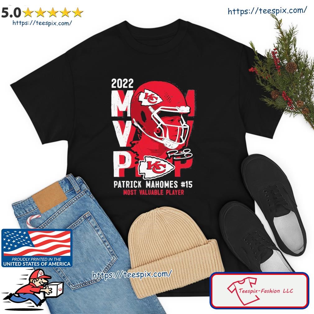 Patrick Mahomes Of Kansas City Chiefs Is 2022 NFL Mvp Vintage Unisex Shirt  - T-shirts Low Price