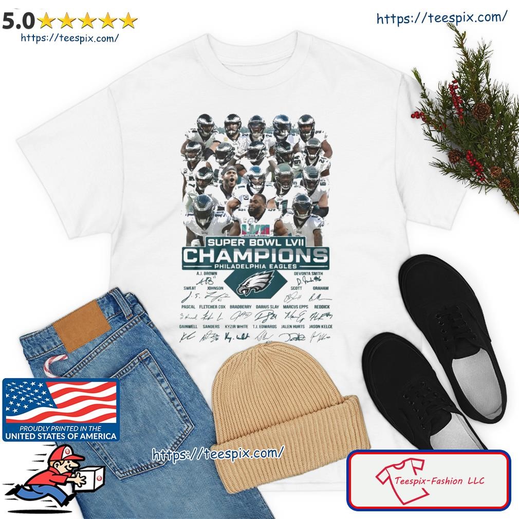 It's a Philly thing NFL Philadelphia Eagles Football Super Bowl LVI  Champions signatures shirt, hoodie, sweater, long sleeve and tank top