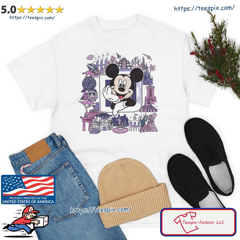 Retro Mickey Minnie Disney 100 Anniversary 100 Years Of Wonder Shirt