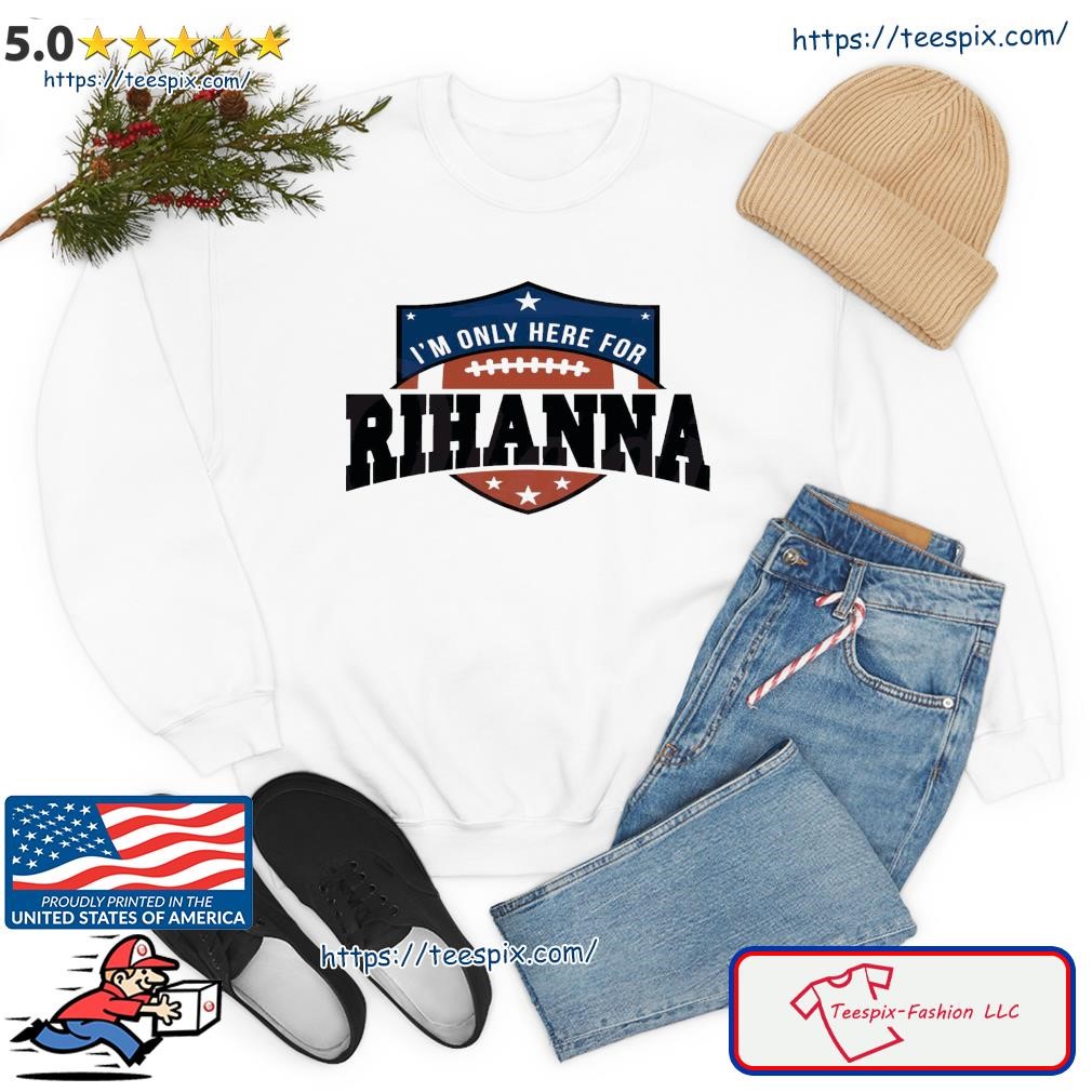 Official Rihanna super bowl 2023 shirt teases new super bowl shirt, hoodie,  sweater, long sleeve and tank top