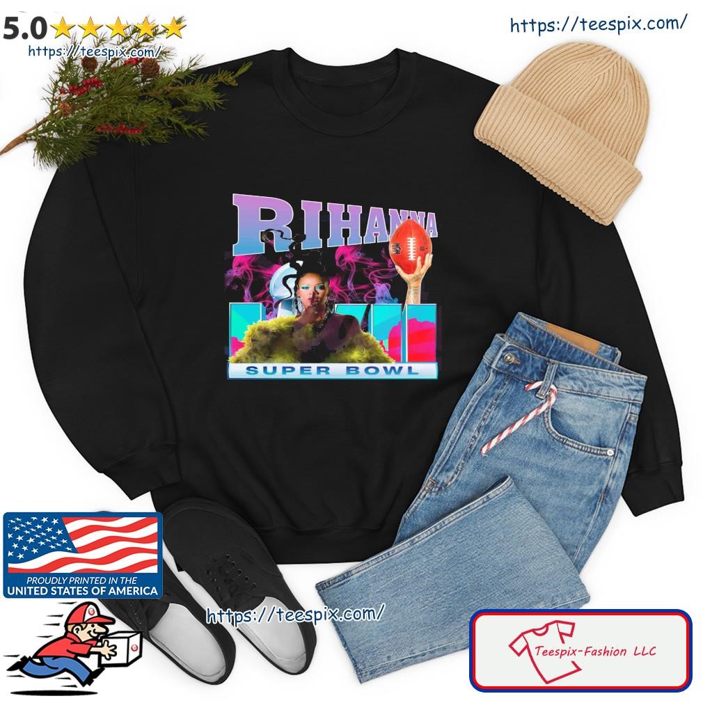 Super Bowl Half Time Rihanna T-shirt - Trends Bedding