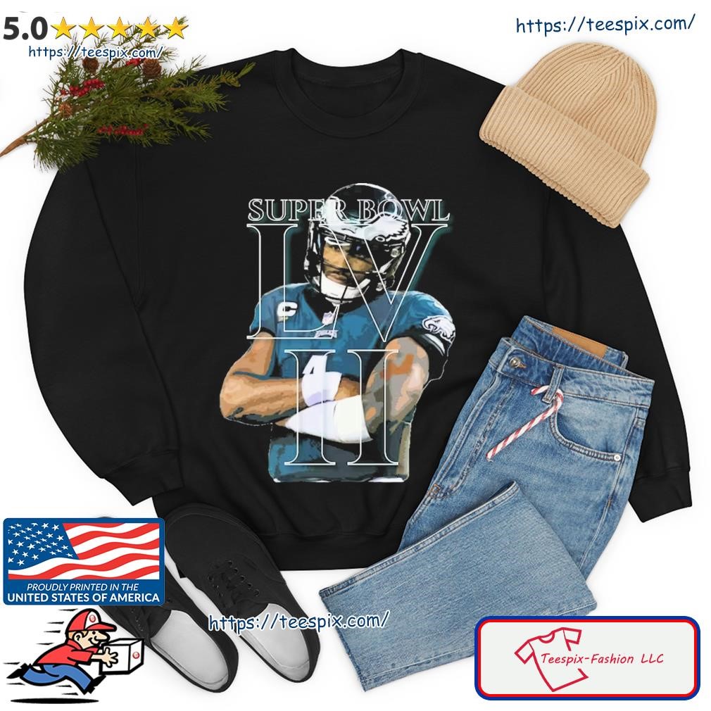 Super bowl 2023 philadelphia eagles jalen hurts T-shirt, hoodie, sweater,  long sleeve and tank top