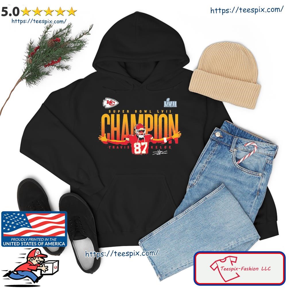 Travis Kelce Kansas City Chiefs Fanatics Branded Super Bowl Lvii Champions  Winning Plays Shirt, hoodie, sweater, long sleeve and tank top