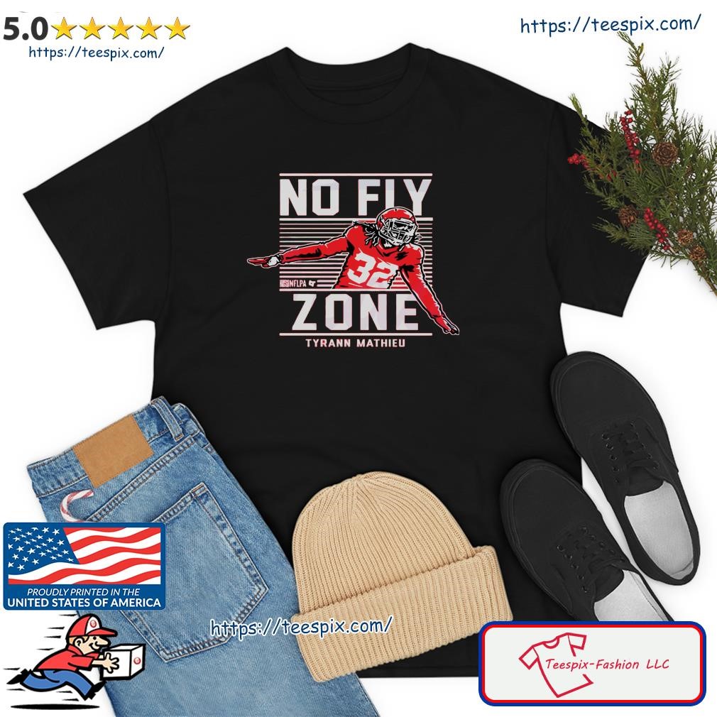 Tyrann Mathieu No Fly Zone T-shirt - Peanutstee