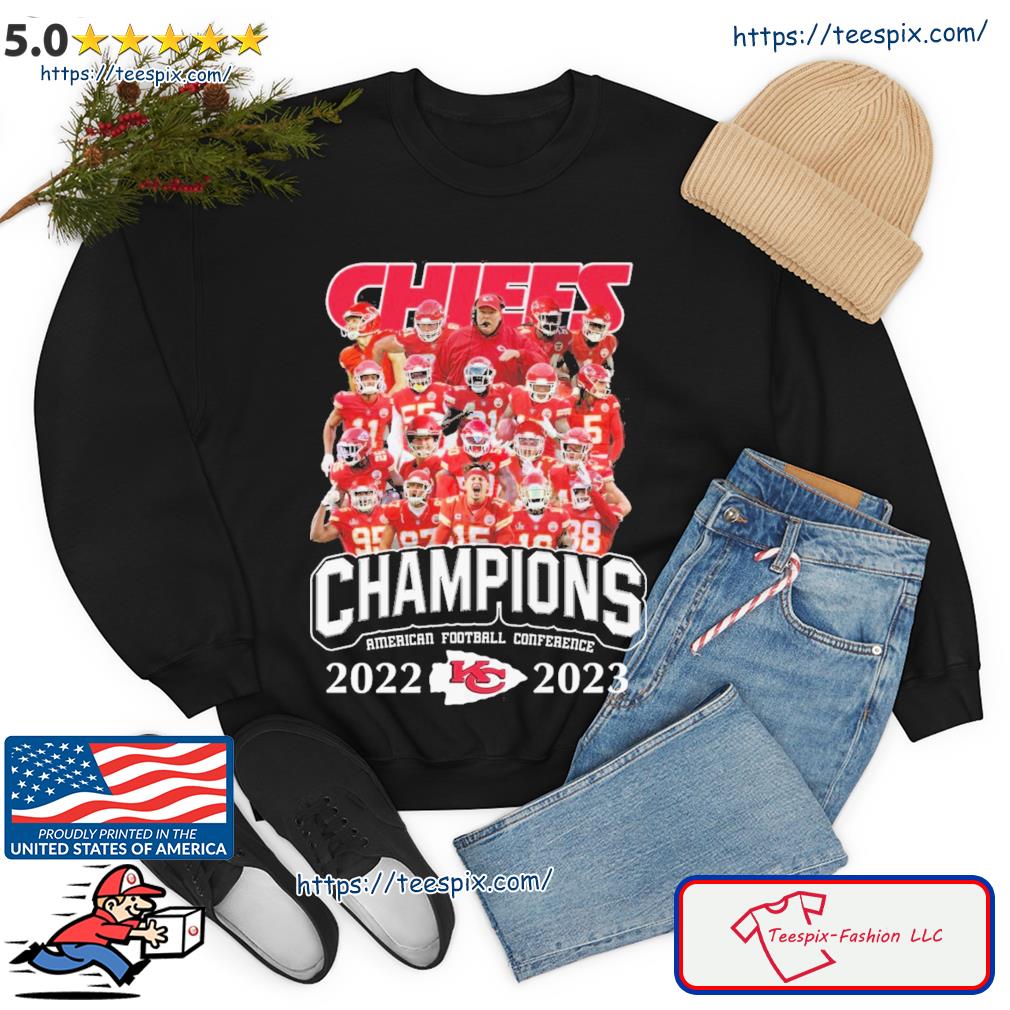 Kansas City Chiefs AFC Championship Champions 2022 2023 T-Shirt - Cruel Ball