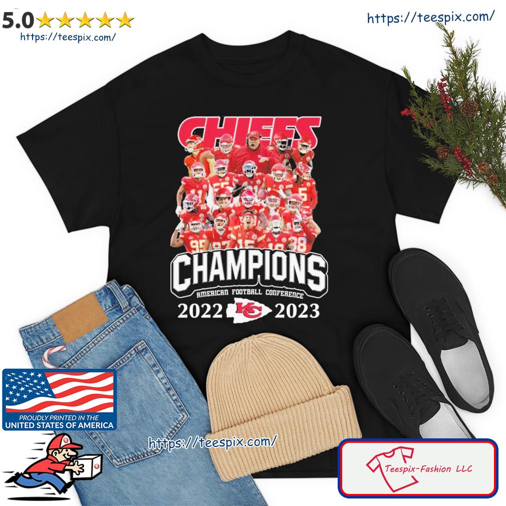 2023 Kansas City Chiefs Afc Champions shirt - Guineashirt Premium ™ LLC