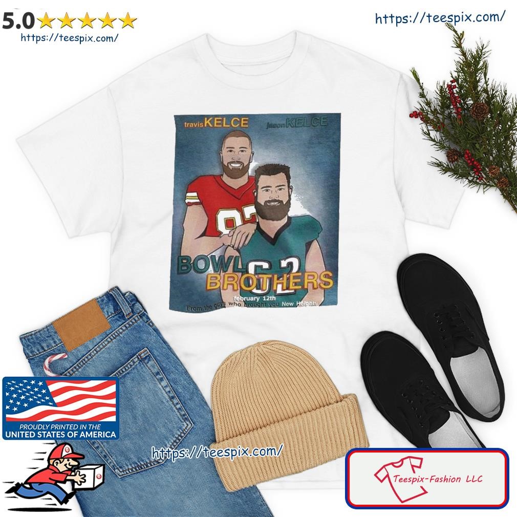 Buy Kelce Brothers Travis X Jason Kelce Champion Super Bowl 2023 Shirt For  Free Shipping CUSTOM XMAS PRODUCT COMPANY