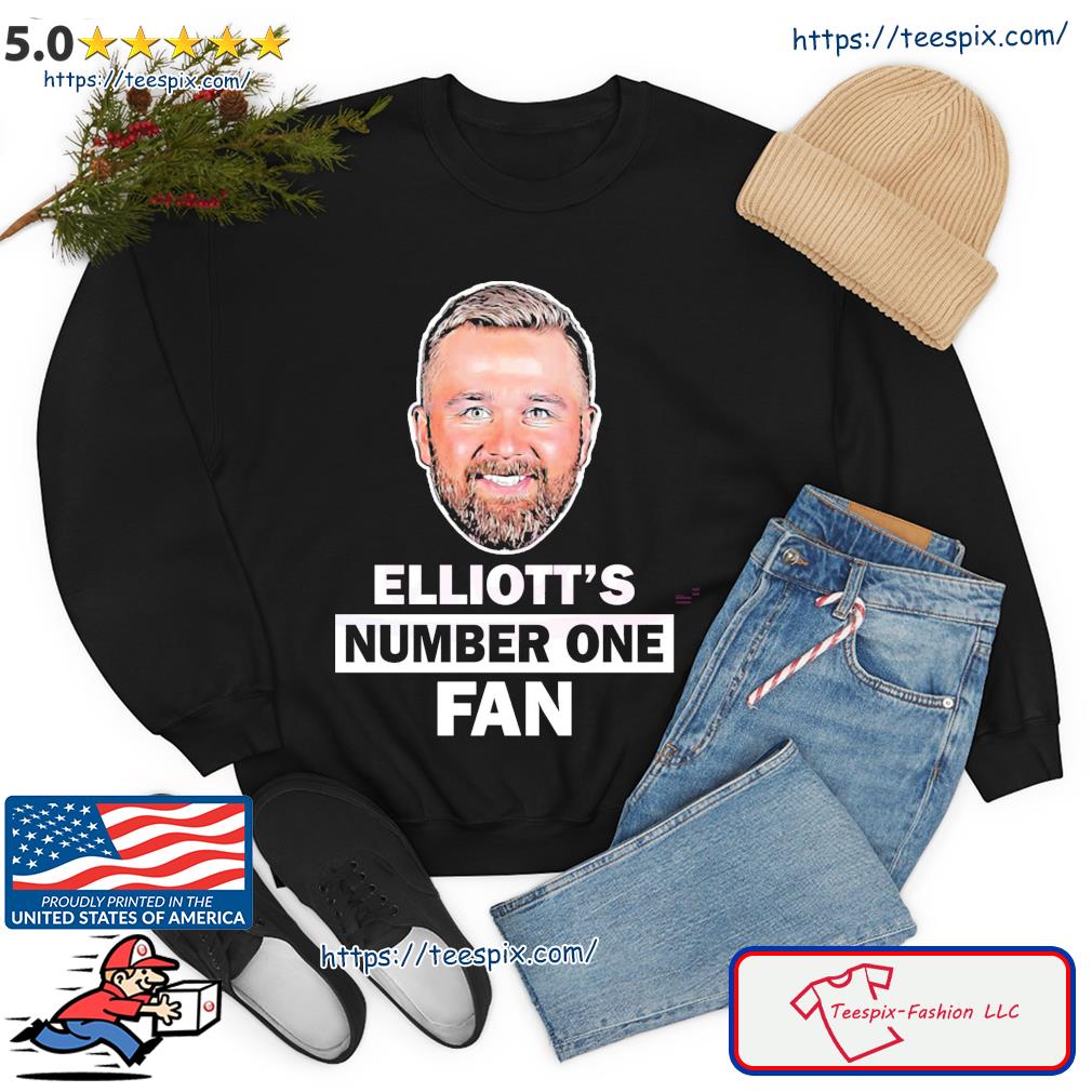 Jake Elliott Number One Fan T-Shirt - Yesweli