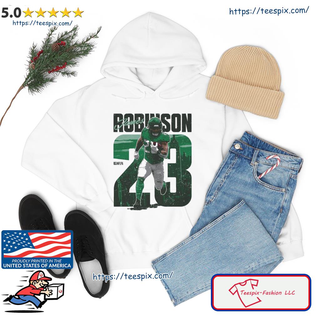 James Robinson New York Jets Vintage shirt, hoodie, sweater, long