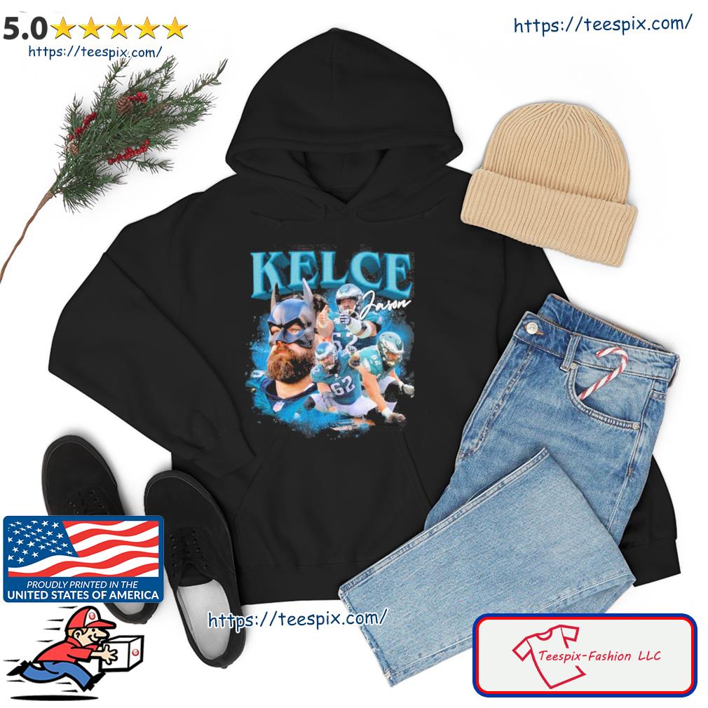 Jason Kelce Philadelphia Football Sweatshirt Vintage Philadelphia Football Crewneck  Sweatshirt Jason Kelce Man Bun Shirt Jason Kelce Replacement Merch Jason  Kelce Wif New - Revetee