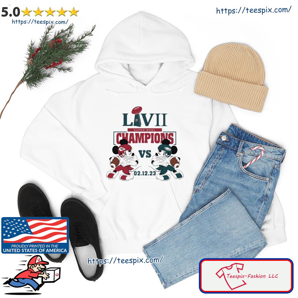 Chiefs Vs. Eagles Matchup Super Bowl Lvii Championship Shirt, hoodie,  sweater, long sleeve and tank top