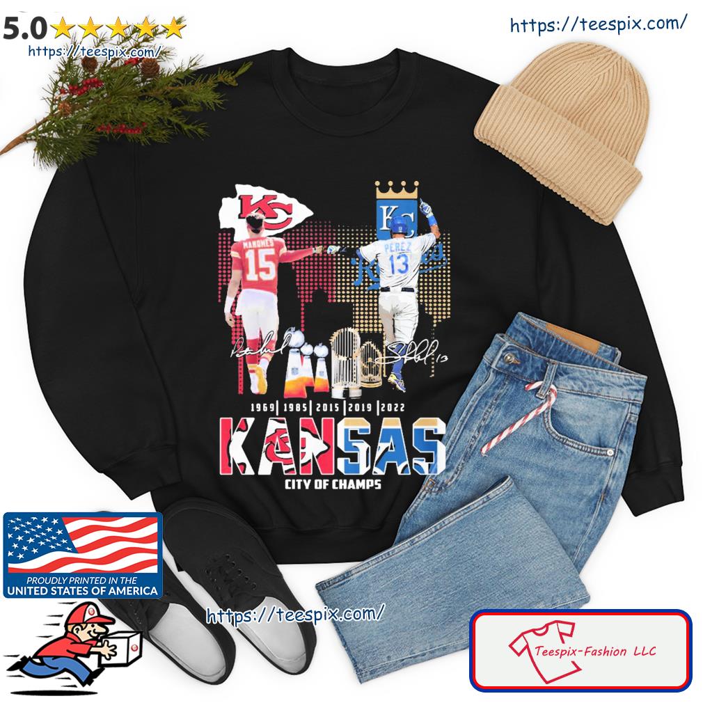 Patrick mahomes and perez Kansas city 2023 signatures shirt, hoodie,  sweater, long sleeve and tank top